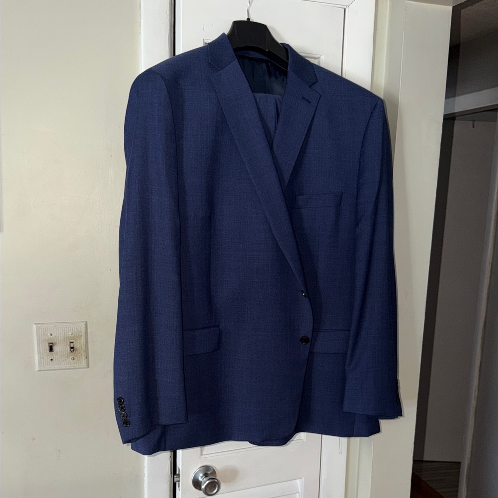 Men's Blue Ralph Lauren Suit - Big and Tall